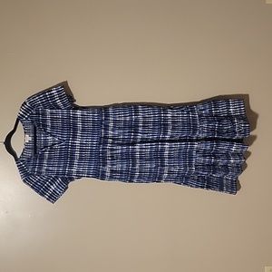 J. Crew Midi Dress Blue Womens 10